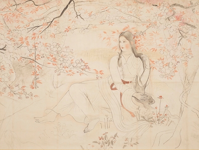 木華開耶媛(下絵)　1929年