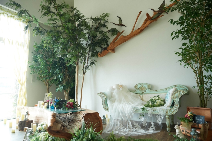 様々なスタイルの会場