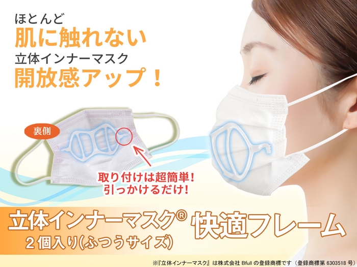 立体インナーマスク快適フレーム1
