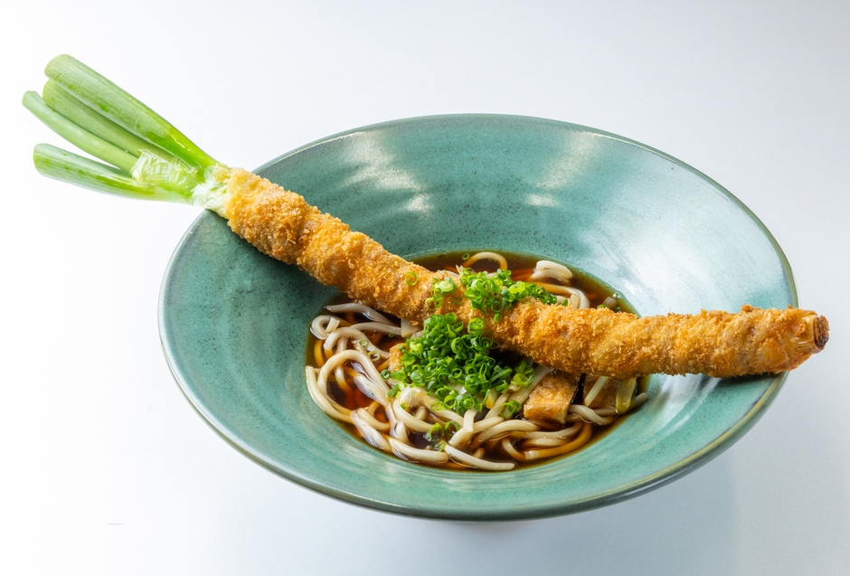 ネギまるごと1本肉巻きうどん 1,815円