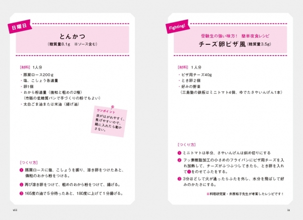 簡単に作れて、お腹も満足できる三島塾の１週間レシピ付き