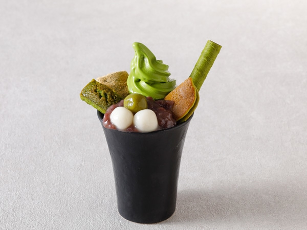 翠泉パフェ お濃い抹茶味