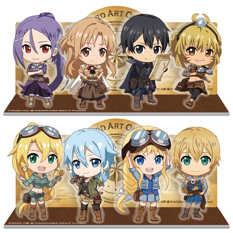 アクリルジオラマスタンド(QuestシリーズSD)