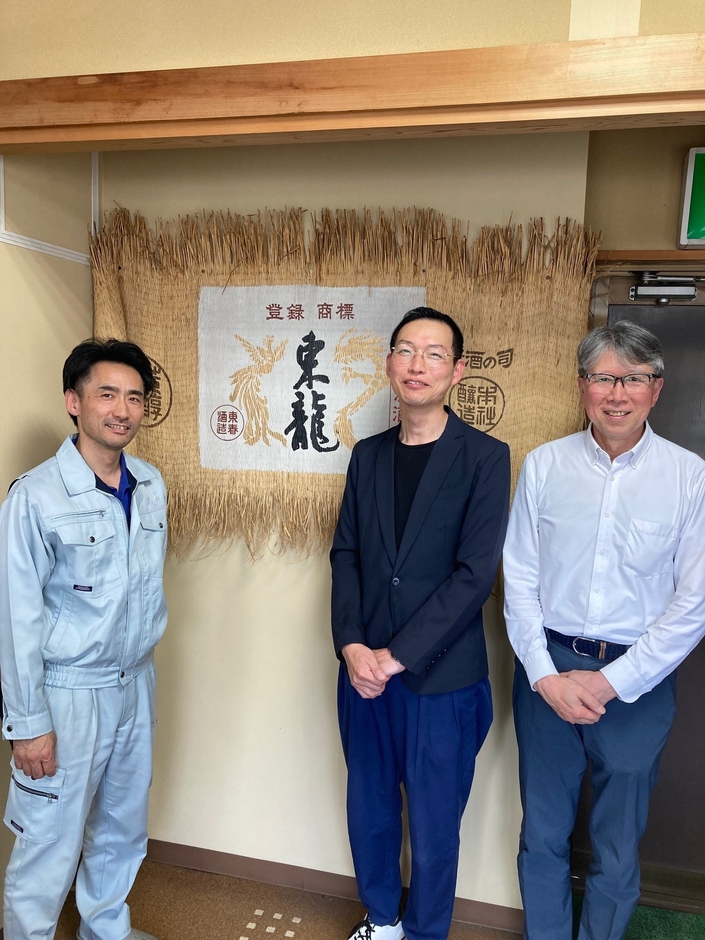 東春酒造 社長、杜氏と