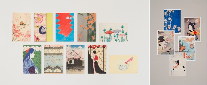 明治・大正頃の作品や北斎、国芳の浮世絵絵はがき等が多数!