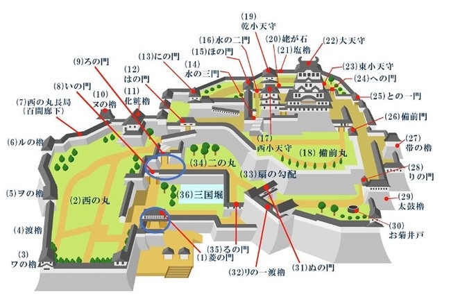 開催場所図