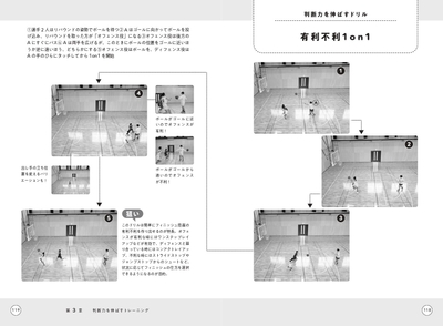 第3章 判断力を伸ばすトレーニング 判断力を伸ばすドリル 有利不利1on1