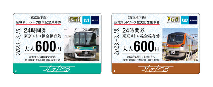 東京メトロ・記念乗車券