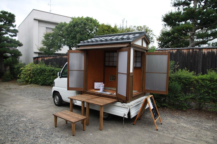 動く京町屋登場！中に入れます(イメージ)