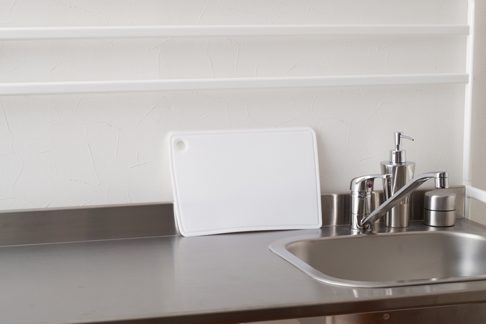 置き収納でも水切れがいい