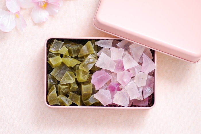 さくら&抹茶 ギフト缶