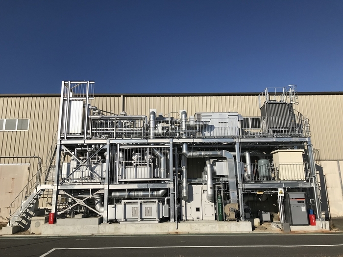 図2 寺岡製作所での本システム外観