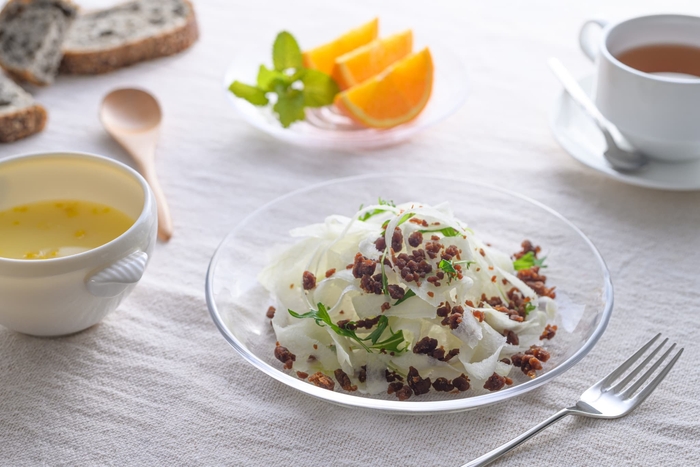 サラダのアクセントに