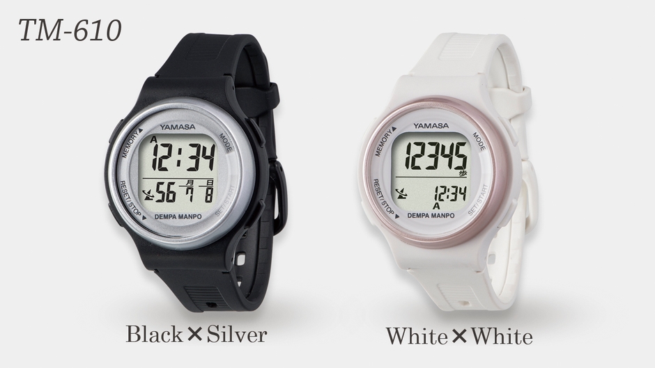 万歩計(R)　ウォッチ万歩計　DEMPA MANPO TM-610