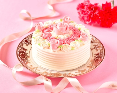 母の日におすすめ！花束のようなデコレーションケーキ 「母の日バターデコレーション」を販売開始