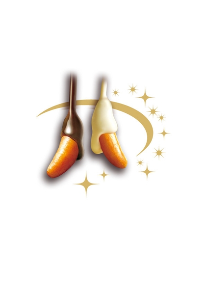 亀田の柿の種 チョコ&ホワイトチョコ