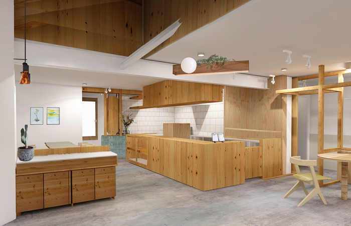 「CAFE & SPACE L.D.K.」店内イメージ