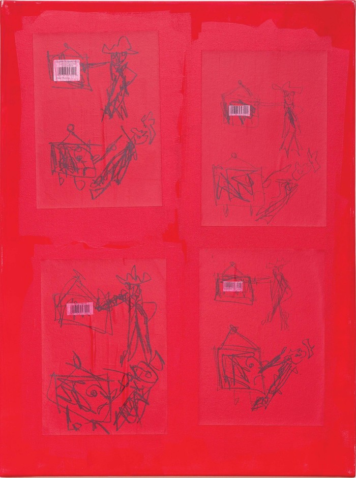 CARTOON PAINTING(BARCODE)