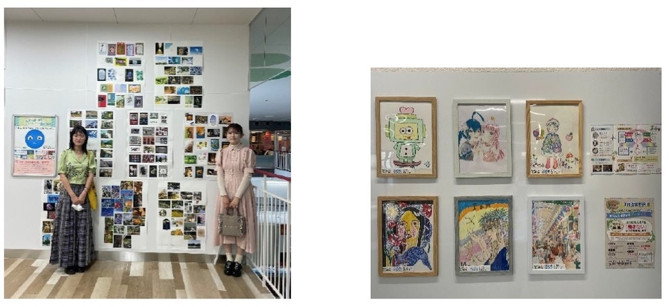 「GALLERYのある駅、針中野」