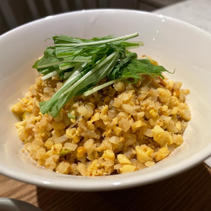 瑞々しいふわふわチャーハン