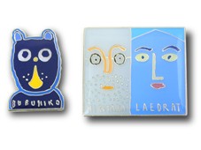 企画展用ピンバッチ