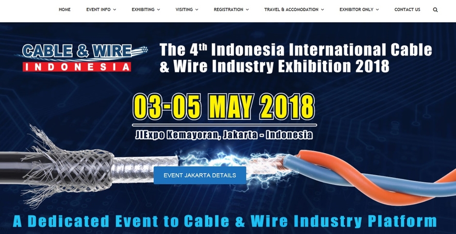 第4回インドネシア国際ケーブル・ワイヤー業界展示会 2018年