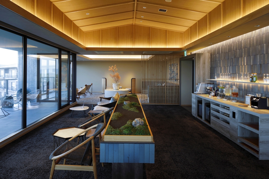 好みの場所を選んで寛ぎを