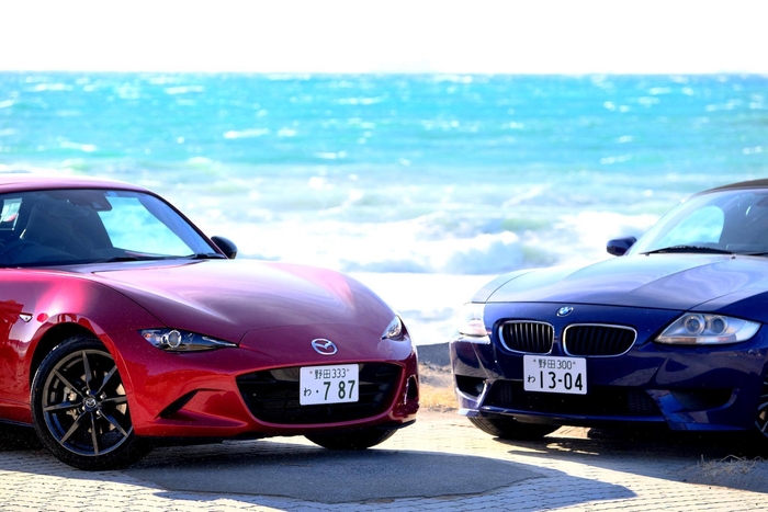 ロードスターRFとBMW Z4 Mロードスター