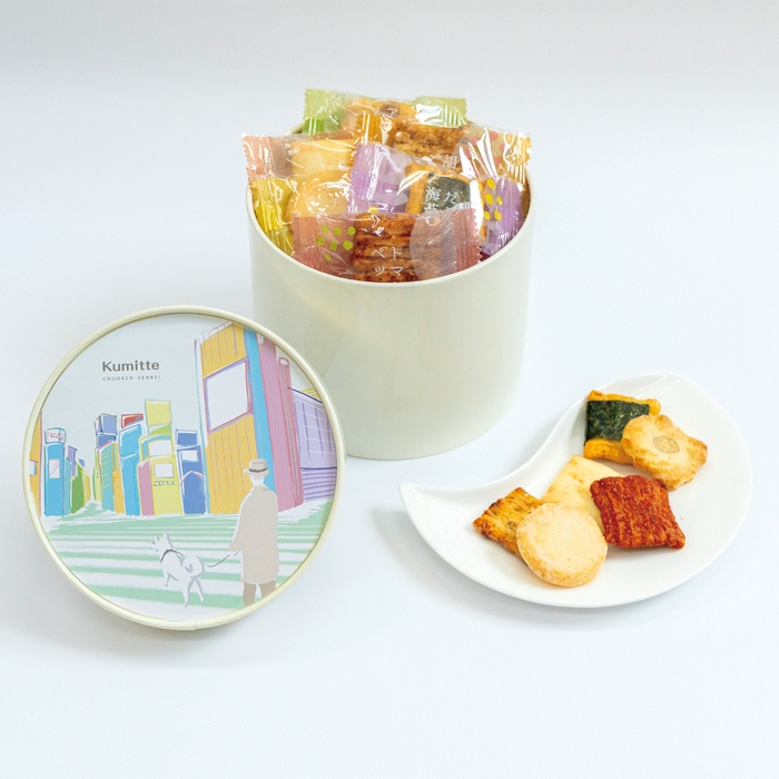 <中央軒煎餅>kumitte 渋谷限定パッケージ