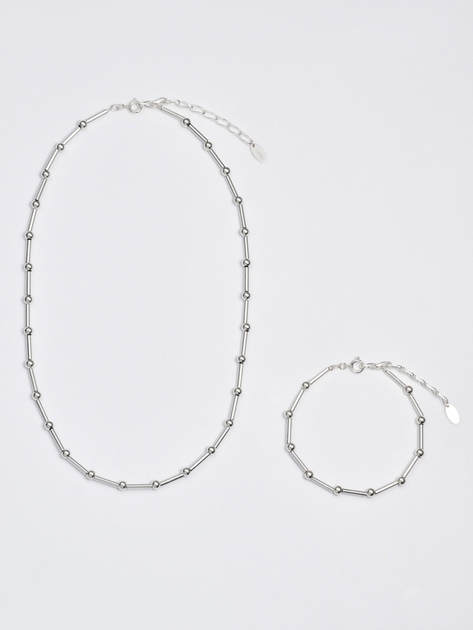 LAMBDA　NEW COLLECTION　Liquid　　SVバブルネックレス