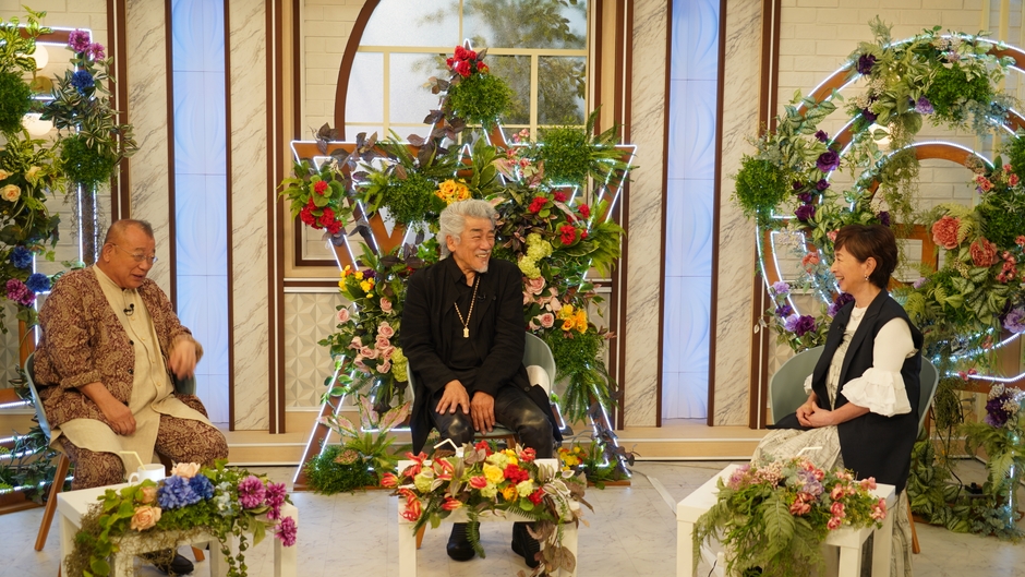 収録中のお三方