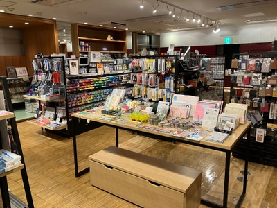 文房堂神田店文具売り場