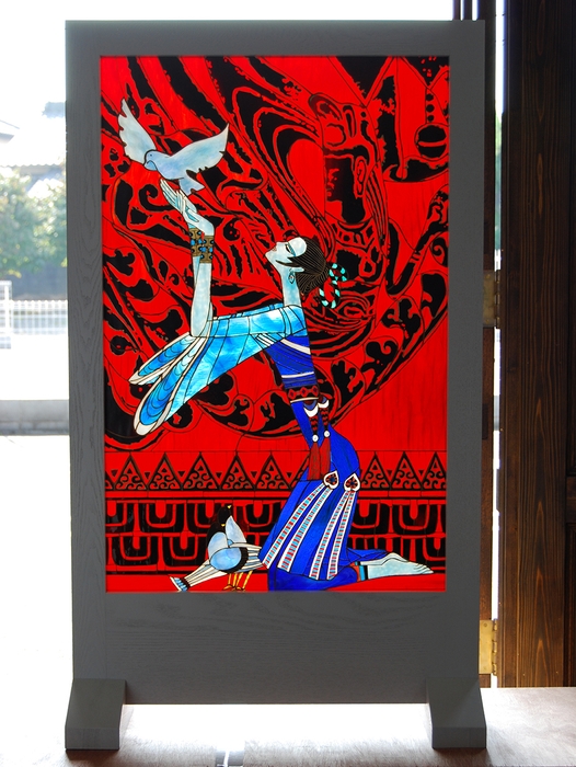 展示作品一例:宗教と平和