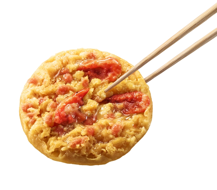 緑のたぬき天そば 45周年記念商品 特別な天ぷら