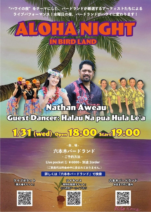 ALOHA NIGHT 1/31