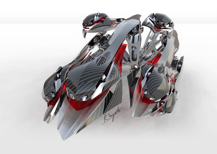 自己PR用で制作した作品(ヘビ年にちなんだデザイン)