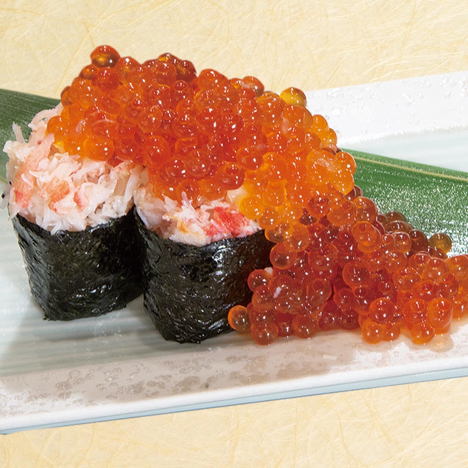 こぼれかにいくら軍艦