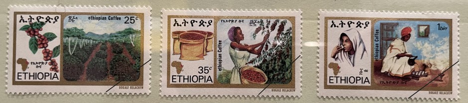 コーヒー切手の例(エチオピア)