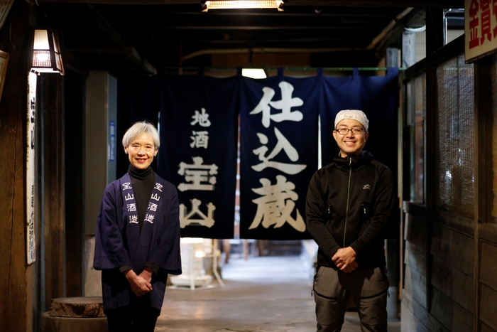 女将と杜氏