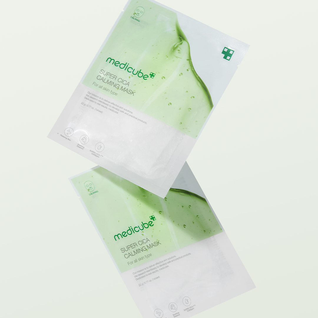 韓国コスメ「medicube(メディキューブ)」より、ニキビケアに特化したスーパーシカ配合のマスクが新登場!発売記念で最大50%OFF販売へ!