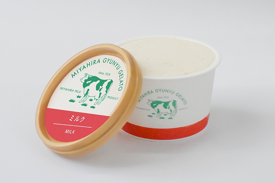 宮平牛乳ジェラート ミルク