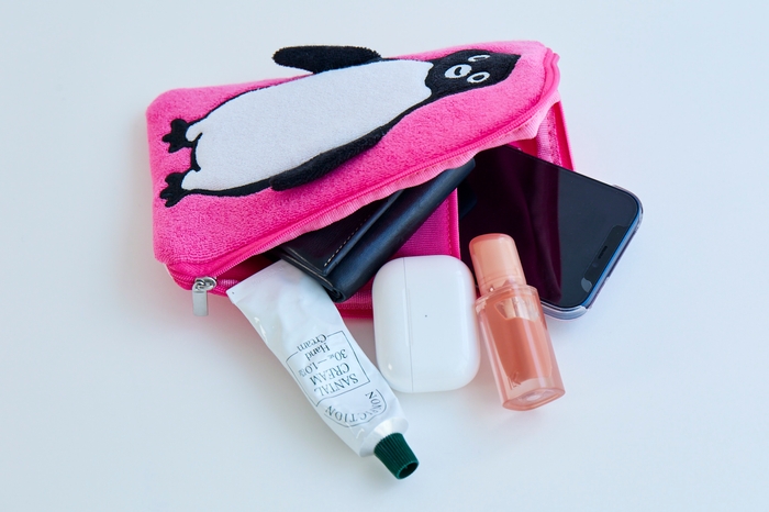 小物を収納するポーチにも!