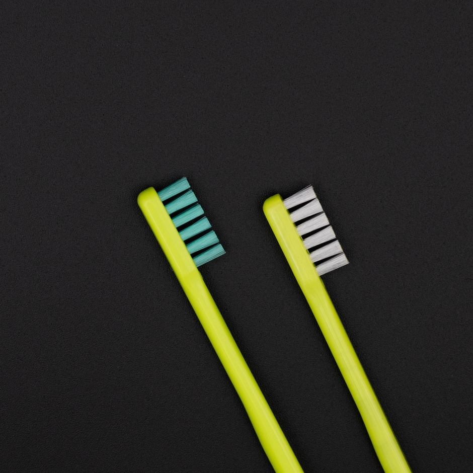 毛丈7mm、硬さは選べる2タイプ(かため／やわらかめ)