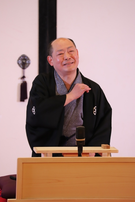 桂八十八(落語) 撮影:宮岡里英