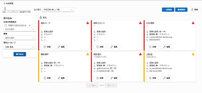 <過労運転防止対策>