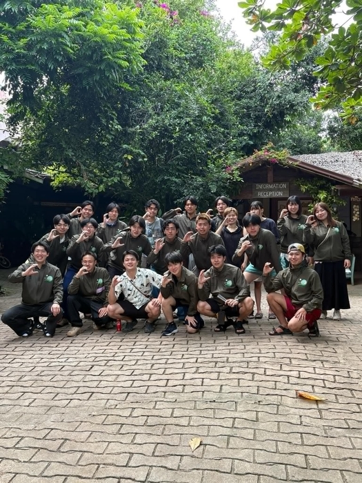 土木建築学生さんメンバー21人