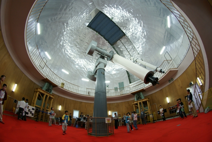 子ども飛騨天文台天体観測教室