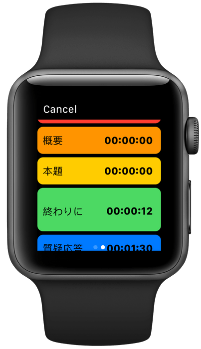 AppleWatch画面イメージ