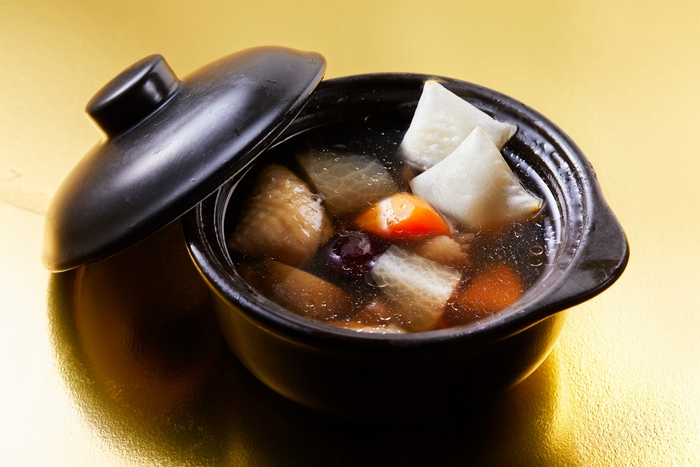 【SO TIRED】中華蒸しスープ お雑煮STYLE