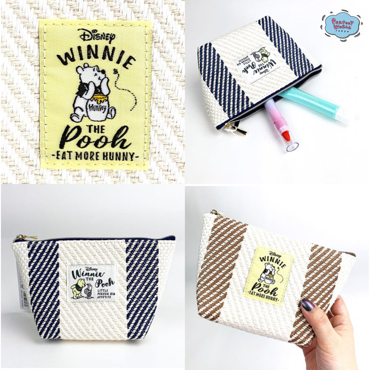 プーさんの隠れた魅力を知ればかわいさも倍増♪バイカラーポーチのプーさんは子どもから大人までオススメ